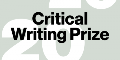 Critical Writing Prize logo